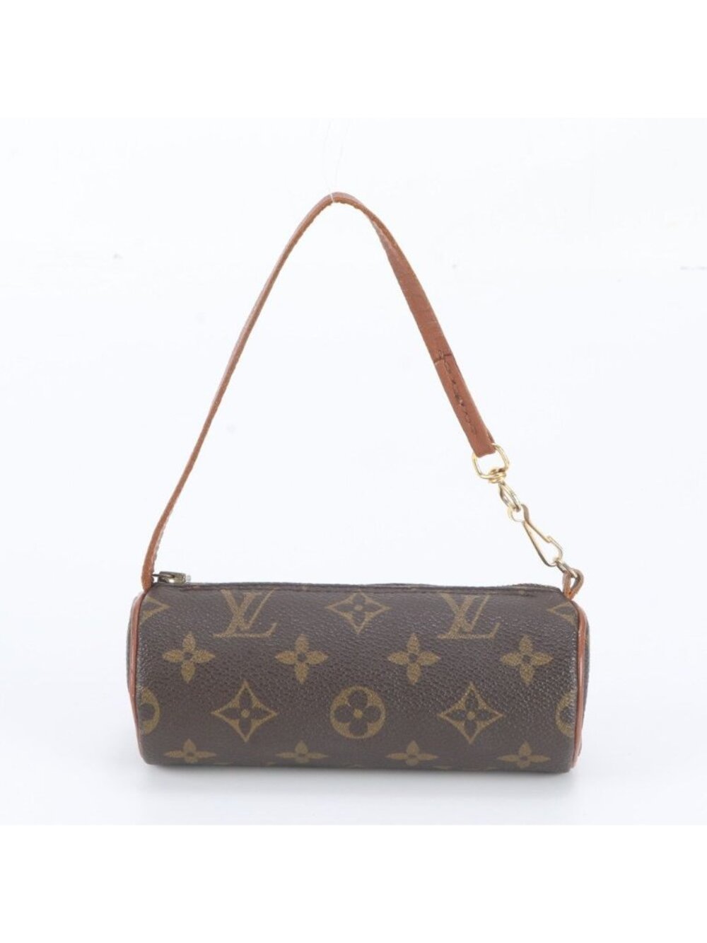 Louis Vuitton Monogram Papillon Pouch Only Leather Handbag